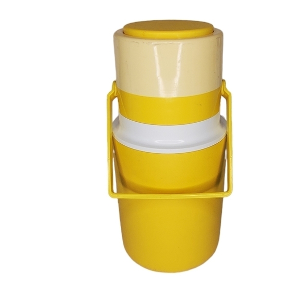 Vintage 70s Thermos Jet Jug 1/2 Gallon Size Insulated Drink Dispense Pump Top - Picture 5 of 7